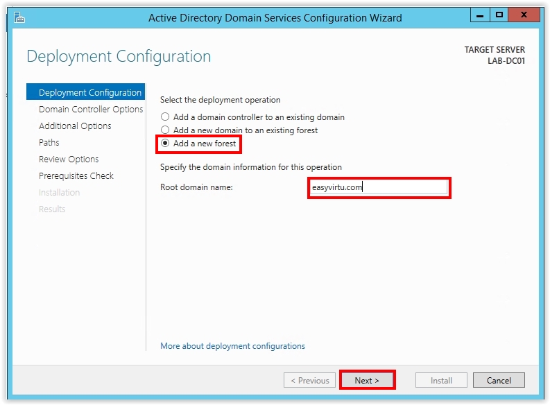 Active Directory How To Install